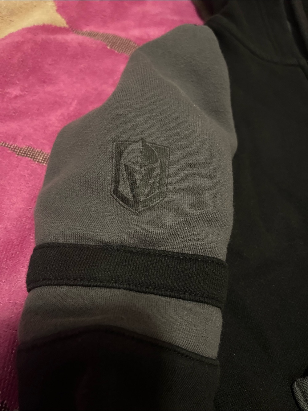 NHL Vegas Golden Knights Preschool Face Off Full-Zip Hoodie - Picture 5 of 14